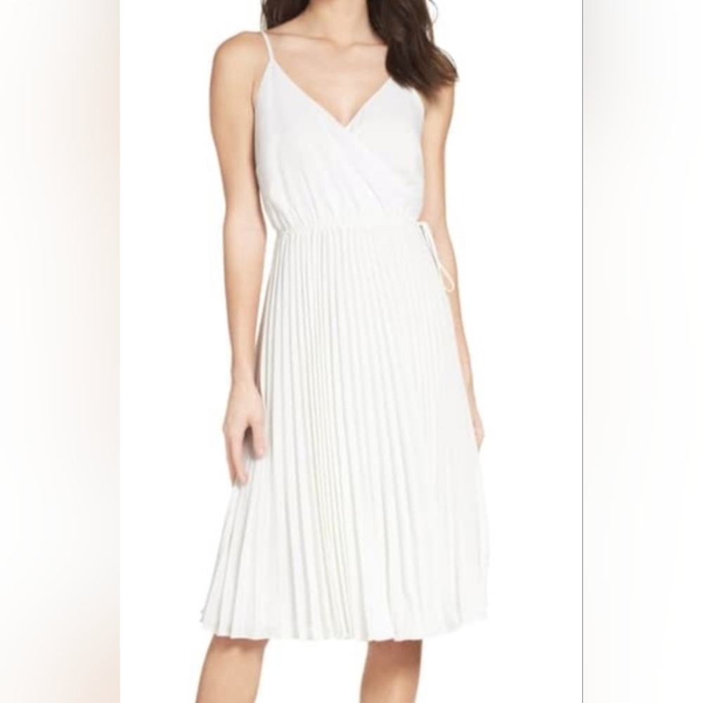ALI & JAY White Midi Dress Size XS